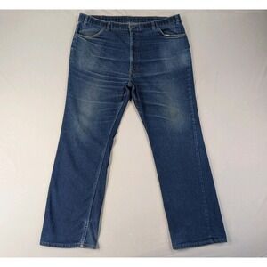 Vintage 80s Levis Jeans Mens 40x30 Denim Action Orange Tab Distressed*